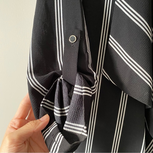 Monteau Striped Drape Cardigan - Picture 5 of 6